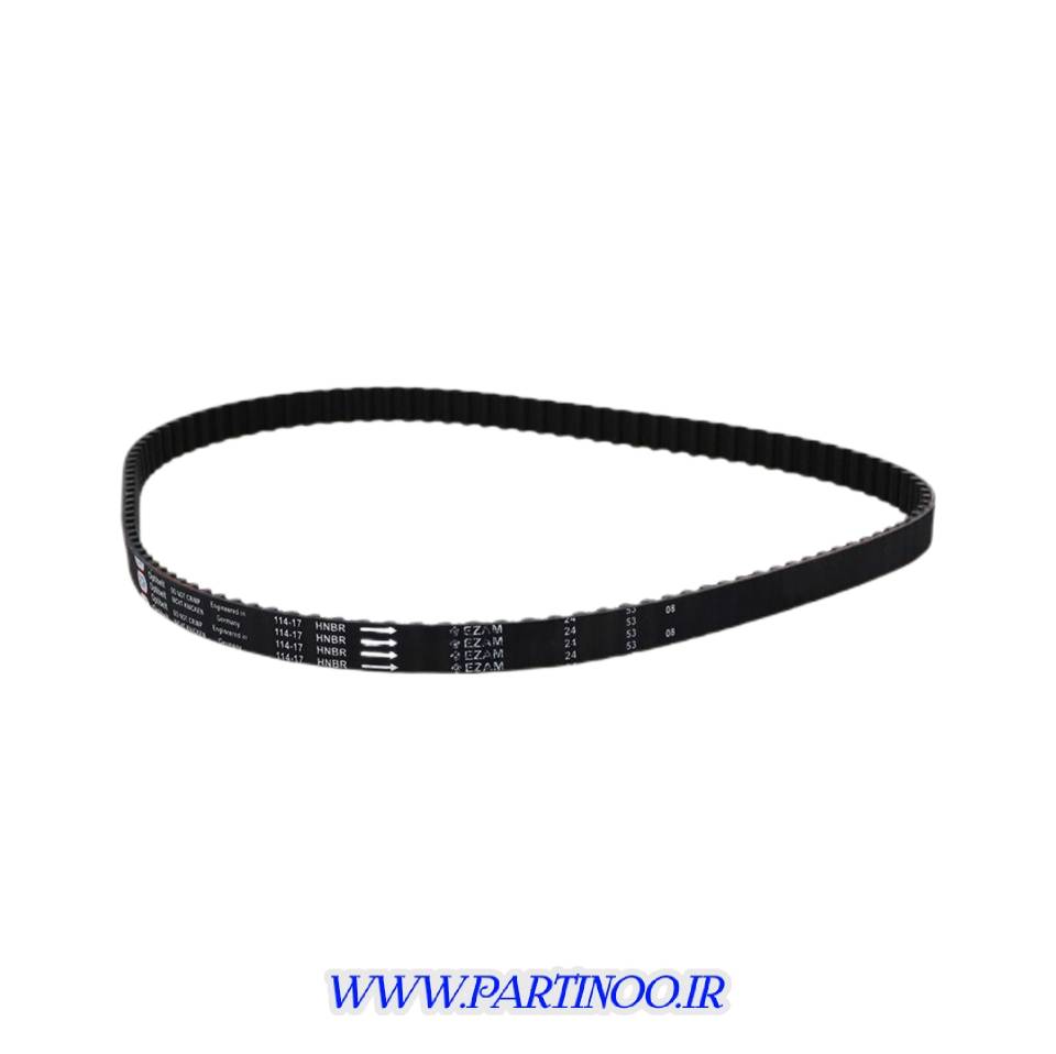 تسمه تایم پژو 405 موتور XU7 مدل 114 دندانه (114MR 17-HNBR) برند عظام